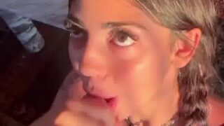 Aliyah Marie Bwc Bj Till Her Mouth Filled Up With Cum Onlyfans Sex Tape